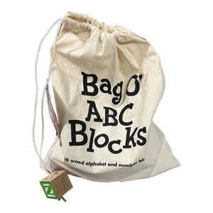 Ryan’s Room Bag Of Blocks ABC’s Numbers & Pictures 36 Blocks In All